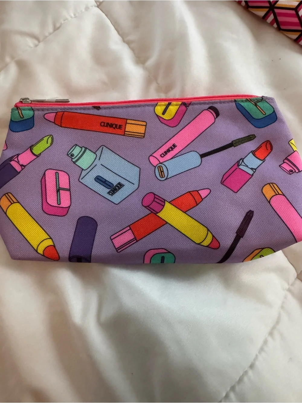 New Clinique Cosmetic Pouch Assorted